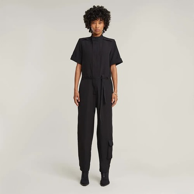 G-STAR Гащеризон G-Star Shortsleeve Workwear jumpsuit - Black (Dark Black)