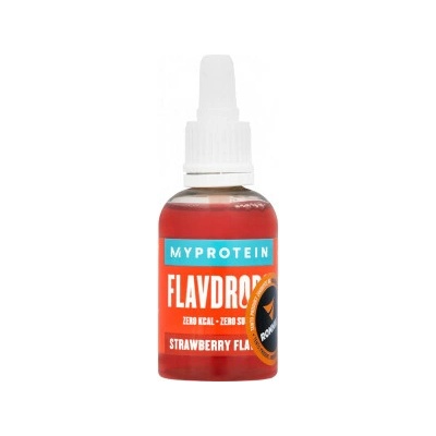 MyProtein Flavour Drops 50 ml jahoda
