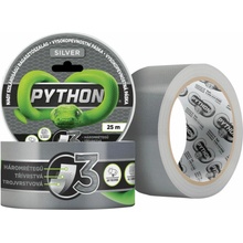Python Vysokopevnostná páska 25 m strieborná