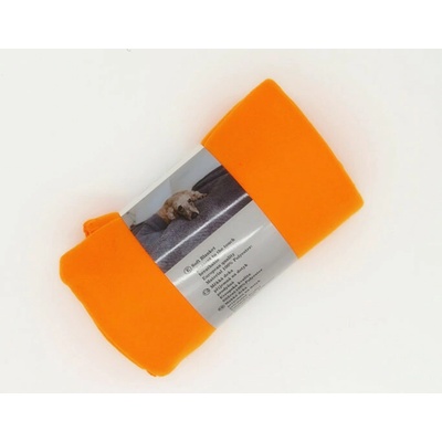 Bavlissimo fleece deka oranžová 150x200