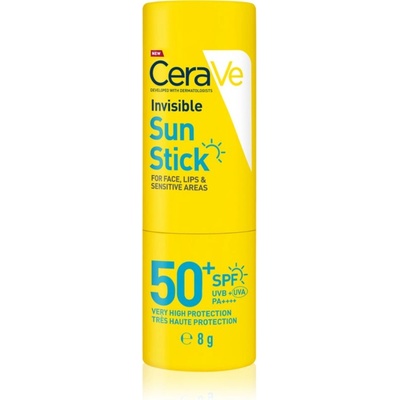 CeraVe Invisible Sun Stick SPF 50+ слънцезащитен стик SPF 50+ 8 гр