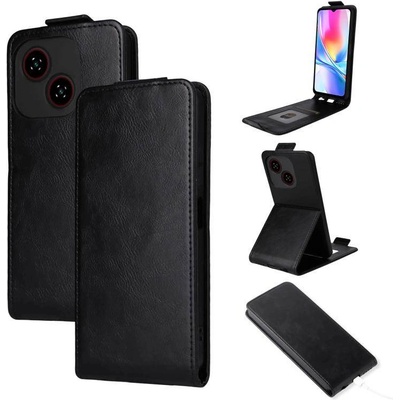 ZTE Кожен флип калъф за ZTE Blade A35e- Стенд и Холдер за Карти, вкл. Протектор, 4 Цвята