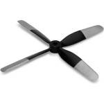 E-Flite витло 4.5x4.0" 4-лопатно: P-51 Voodoo 0.44m
