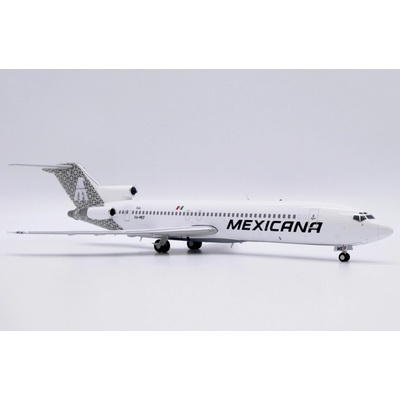 JC Wings B727-264 Adv Mexicana 1990sGreen Colors Named Tula 1:200