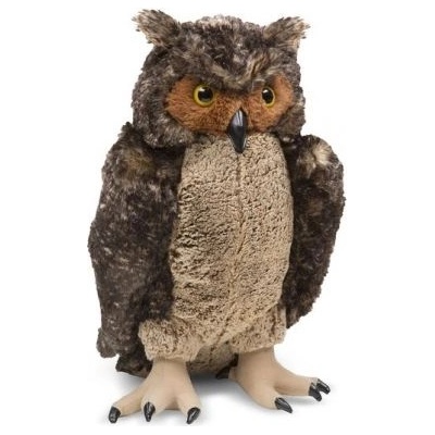 Melissa & Doug - Плюшена играчка - Бухалче (18264)