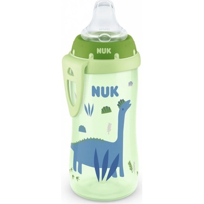 NUK FC Láhev PP Active Cup SI pítko krokodýl 300 ml