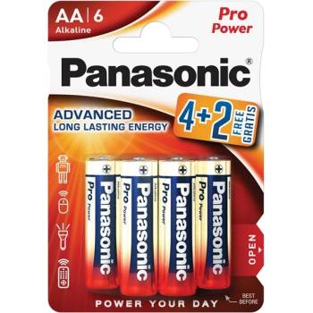 Panasonic LR6PPG/6BP 4+2F 1.5V AA алкална батерия с дълъг живот 6 бр. /опаковка LR6PPG-6BP4-2 (LR6PPG-6BP4-2)