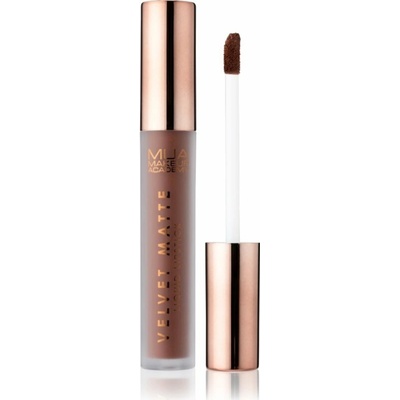 MUA Makeup Academy Velvet Matte matná tekutá rtěnka Obsession 3 ml