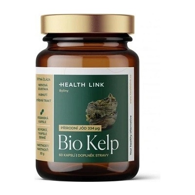 Health Link Kelp 400 mg BIO 60 kapsúl