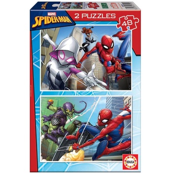 Image 1 of Educa Puzzle Educa Spider-man 2x48pc (80-18099)