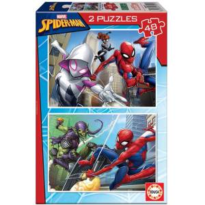 Educa Puzzle Educa Spider-man 2x48pc (80-18099)