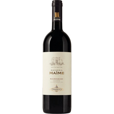 Negroamaro ”Masseria Maime” Salento 2023 14,5% 0,75 l (čistá fľaša)
