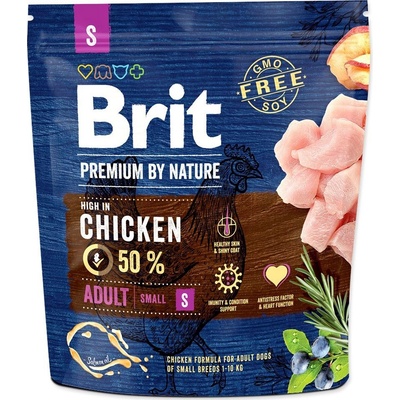 Brit Premium by Nature Adult Small Breed Chicken 1 kg