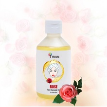 Verana Masážny olej na tvár Ruža, 250 ml