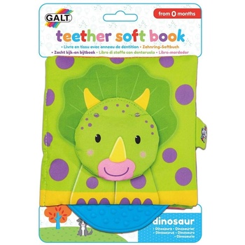 Image 1 of Galt Toys Galt - Бебешка шумяща книжка с гризалка - Динозавър