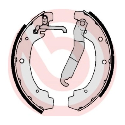 Sada brzdových čeľustí BREMBO S 85 534