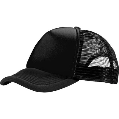 Trucker s 5 panelmi Čierna / Čierna