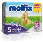 Molfix бебешки пелени, номер 5, 48БР, 11-18КГ