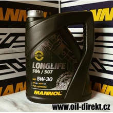 Mannol Longlife 504/507 5W-30 5 l