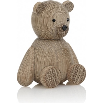 Lucie Kaas figurka Teddy Bear Oak Small přírodní barva