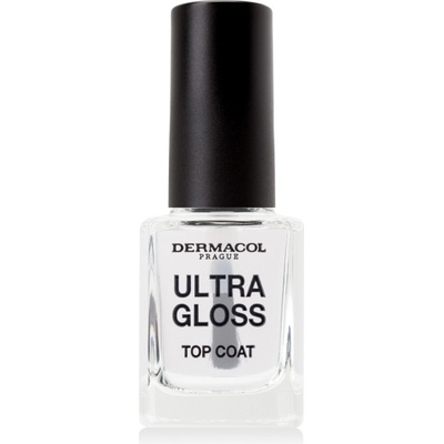 Dermacol Ultra Gloss Top Coat lak na nehty Pro vytvoření ultra lesku 11 ml – Zboží Dáma