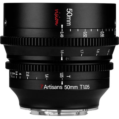 7Artisans 50mm T1.05 Vision Cine Fujifilm X