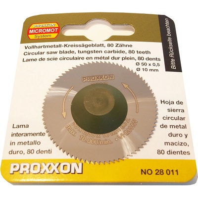 PROXXON tvrdokovu pilový kotouč 28011