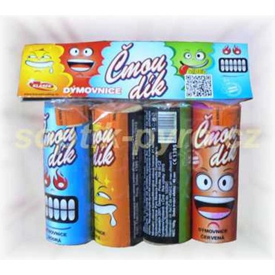 dýmovnice Čmoudík balení 4 kusy