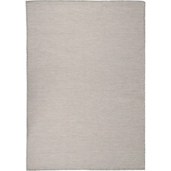 Image 1 of vidaXL Градински плоскотъкан килим, 160x230 см, светлосив (340783)
