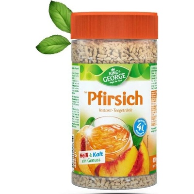 KING GEORGE Broskvový Čaj granulovaný 400 g