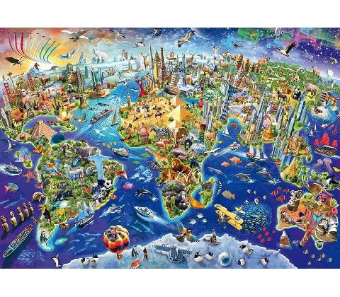 Schmidt Explore our world 1000 dielov