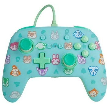 Image 1 of PowerA Enhanced Nintendo Switch Controller Animal Crossing (1518388-01)