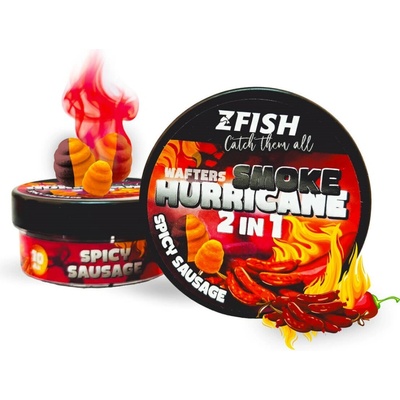 ZFISH Smoke Hurricane Wafters 2in1 Spicy Sausage 10mm a 8mm