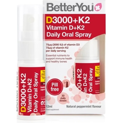 BetterYou Витамин Д3 + К2 орален спрей