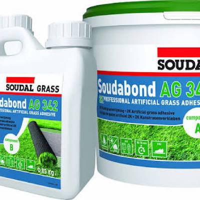 Soudal Soudabond AG 342 - двукомпонентно лепило за изкуствена трева (6570)