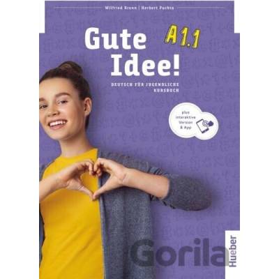 Gute Idee! A1.1 Kursbuch + interaktive Version - učebnica s kódom