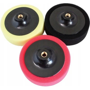 SATRA Lešticí kotouče 150 mm uchycení na vrtačku M14x2 4 ks