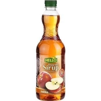 Hello sirup jablko 37% 0,7 l