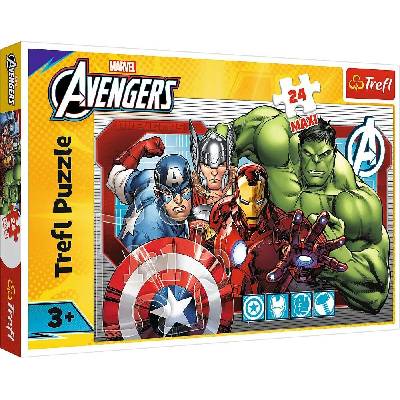 TREFL Marvel Avengers Vždy spravedliví MAXI 24 dílků