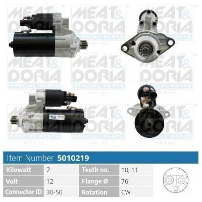 Startér MEAT & DORIA 5010219