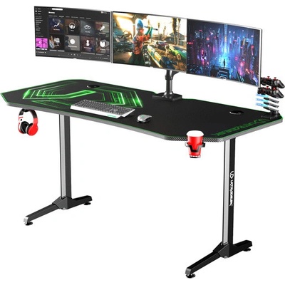 ULTRADESK Frag XXL černý / zelený UDESK-FX-GR