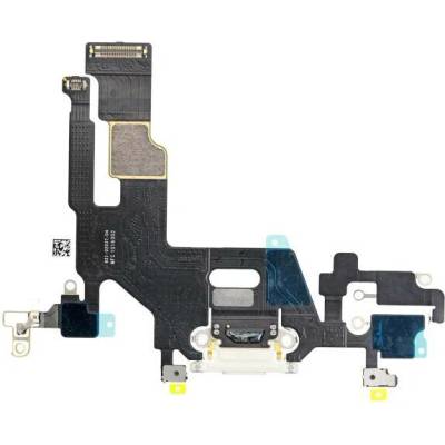 AppleKing nabíjecí a audio flex konektor pro iPhone 11 - bílý
