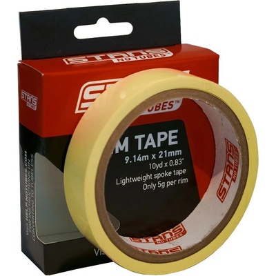 Stan’s NoTubes No Tubes páska do ráfika 9,14 m x 36 mm žltá
