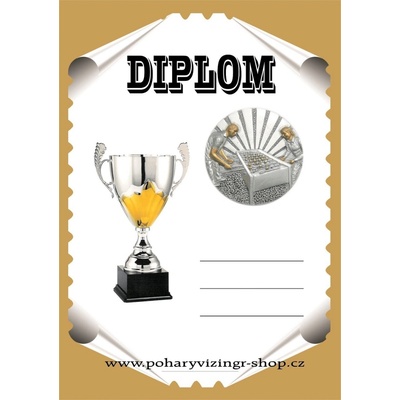 VIZINGR St.fotbálek diplom A4 č.5