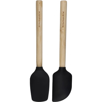 KitchenAid Súprava silikónových špachtlí na pečenie KitchenAid onyxová čierna KQG692OHOBE