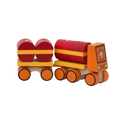 MIKTOYS Auto nákladní cisterna Červená