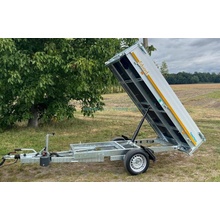 Přívěs Eduard 2615 1-stranný sklápěč 1500kg kola 195/50R13C