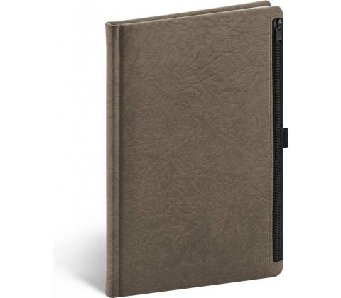 Notes Hardy hnedý linajkovaný