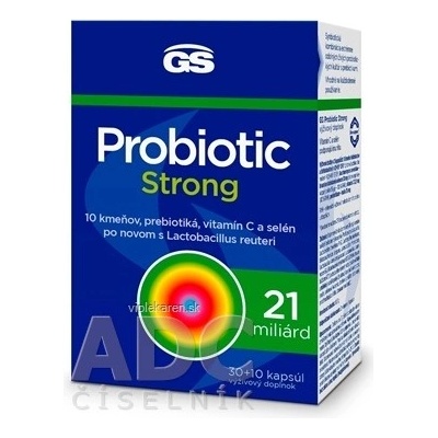GS Probiotic Strong 40 kapsúl