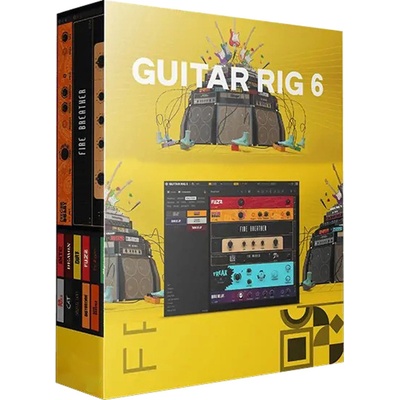 Native Instruments guitar rig 6 LE for Arturia 1 zařízení Lifetime Windows Mac Elektronická licence